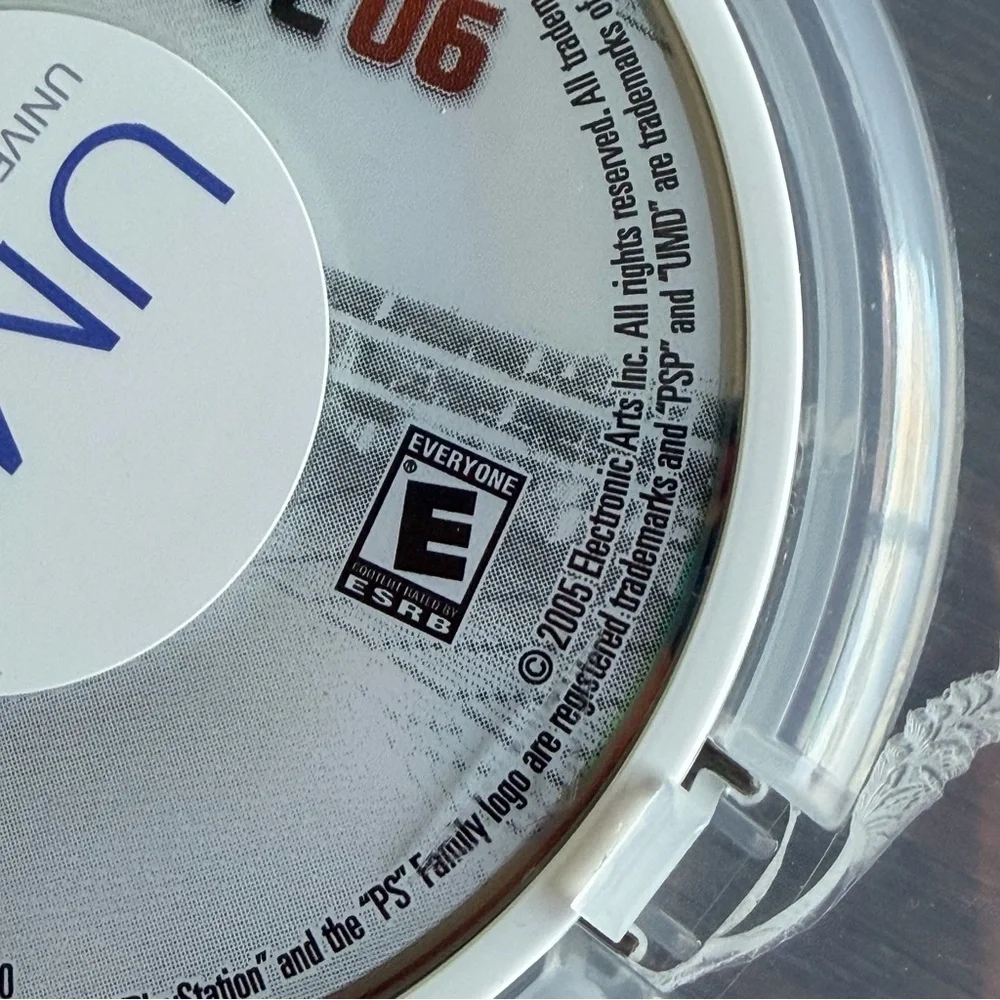 NBA Live 06 vintage PSP basketball game